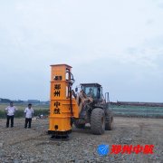 山東省長(zhǎng)深高速采用中航液壓夯實(shí)機(jī)施工案例