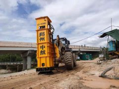 北京北清路采用中航液壓夯實機施工案例