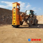 貴州新建安順至六盤水鐵路采用中航液壓夯實(shí)機(jī)